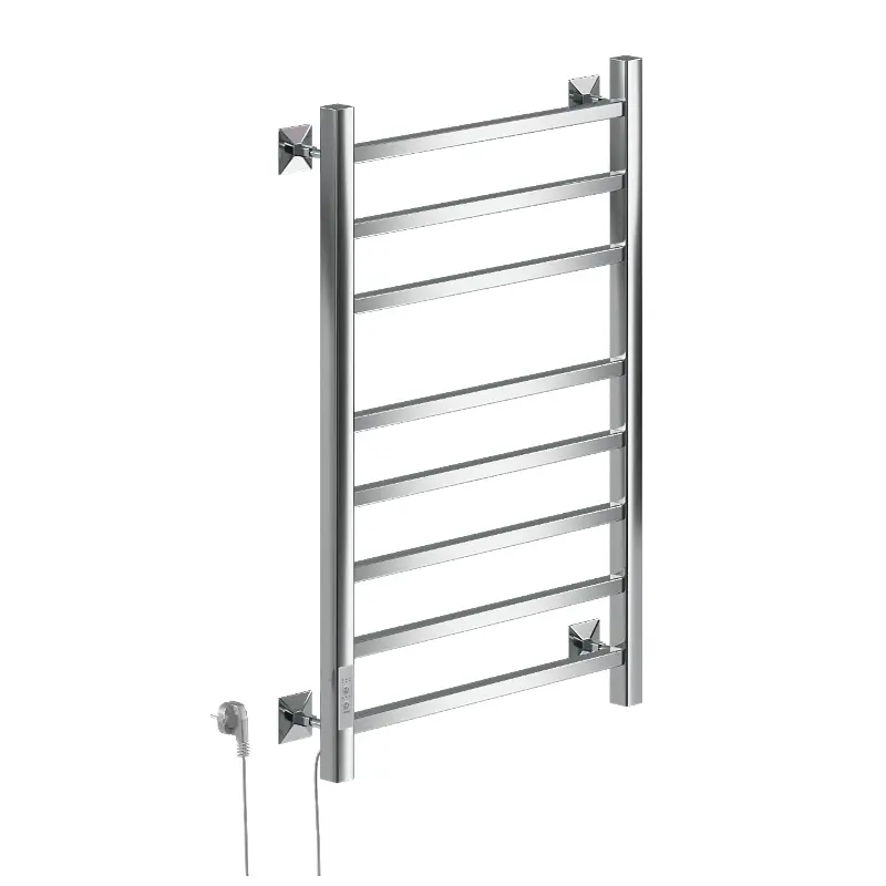 Полотенцесушитель электрический Санприз Квадро П8 500*800 11109 Хром глянцевый диммер слева Полотенцесушитель электрический Санприз Квадро П8 500*800 11109 Хром глянцевый диммер слева