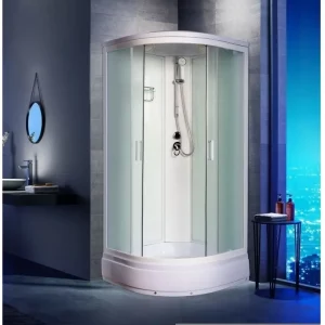 Душевая кабина Водный мир 100х100 Белый / Матовое низкий поддон ВМ8625 100 Душевая кабина Водный мир 100х100 Белый / Матовое низкий поддон ВМ8625 100