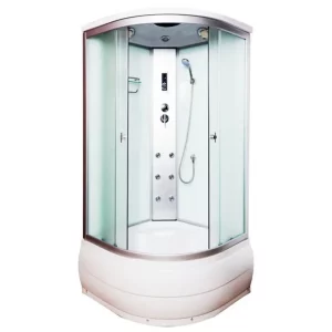 Душевая кабина Водный мир 100х100 Хром / Матовое высокий поддон ВМ888 Е 100 Б Душевая кабина Водный мир 100х100 Хром / Матовое высокий поддон ВМ888 Е 100 Б