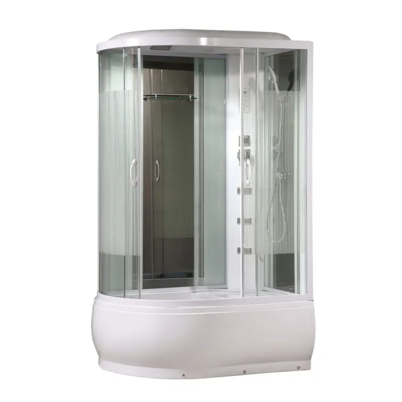 Душевая кабина Comforty 200 120х85 правая Хром / Прозрачное 214R Душевая кабина Comforty 200 120х85 правая Хром / Прозрачное 214R