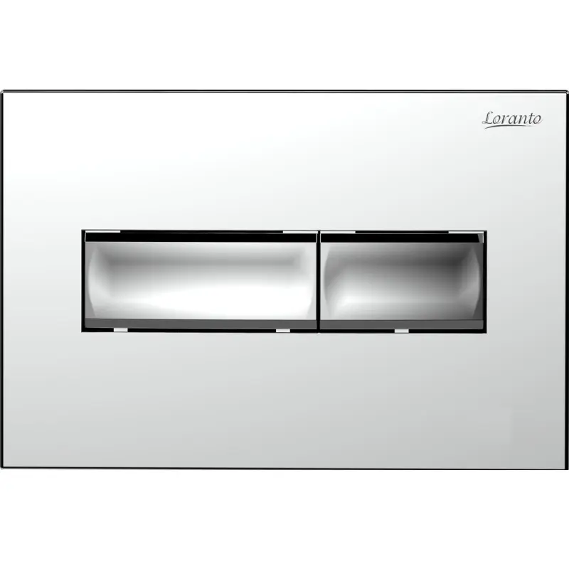 Клавиша смыва Loranto Line Хром глянцевый 7322 Клавиша смыва Loranto Line Хром глянцевый 7322