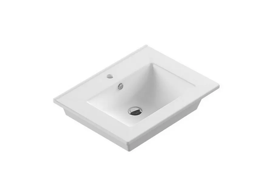 Раковина подвесная Sanita Luxe Quadro 60 QDR60SLWB01 Раковина подвесная Sanita Luxe Quadro 60 QDR60SLWB01
