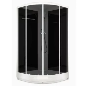 Душевая кабина Domani-Spa Delight Slim без электрики 90х90 Белый, Поддон низкий Душевая кабина Domani-Spa Delight Slim без электрики 90х90 Белый, Поддон низкий