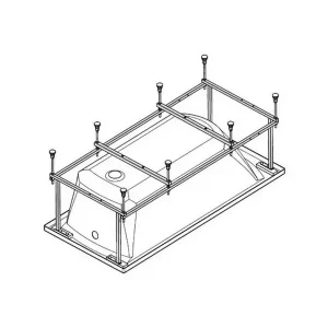 Монтажный комплект Santek Tenerife XL и Monako XL 170х75