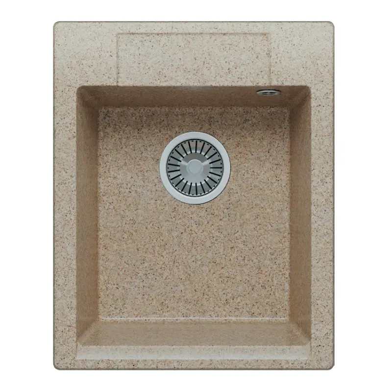 Мойка кухонная Polygran Argo 42 627352 Песочный Мойка кухонная Polygran Argo 42 627352 Песочный