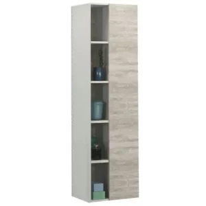 Пенал подвесной Comforty Прага 45 Дуб белый 00004136272CF