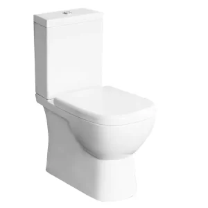 Унитаз-компакт Sanita Luxe Quadro с сиденьем Soft Close Унитаз-компакт Sanita Luxe Quadro с сиденьем Soft Close