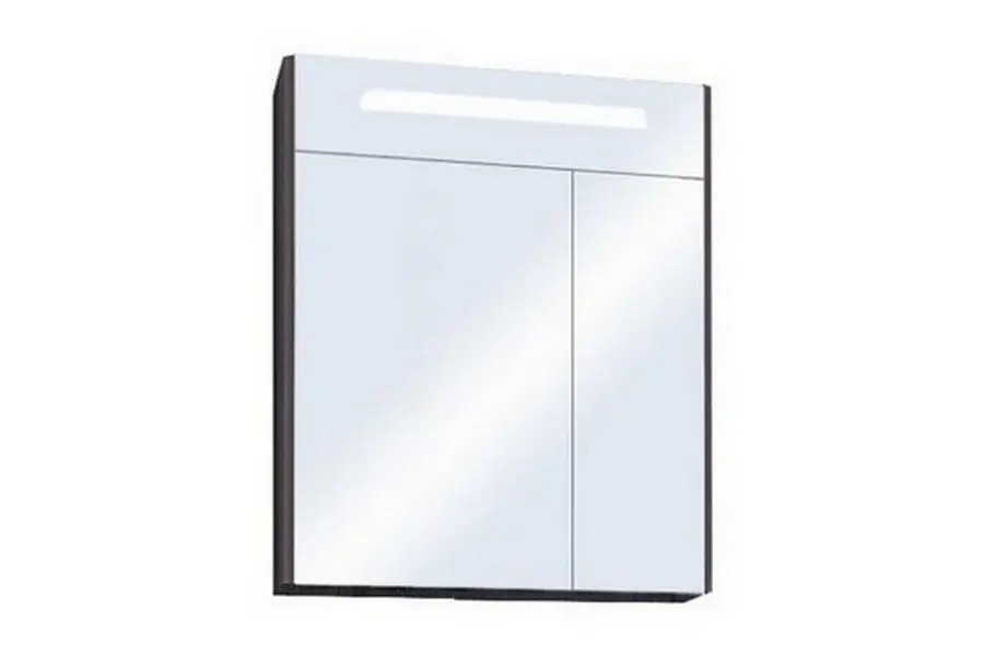 Шкаф зеркальный Aquaton Сильва 60 дуб макиато 1A216202SIW50 Шкаф зеркальный Aquaton Сильва 60 дуб макиато 1A216202SIW50