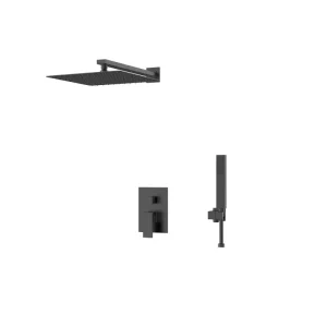 Душевая встройка D&K Bayern.Liszt Черный матовый DA1515705A04