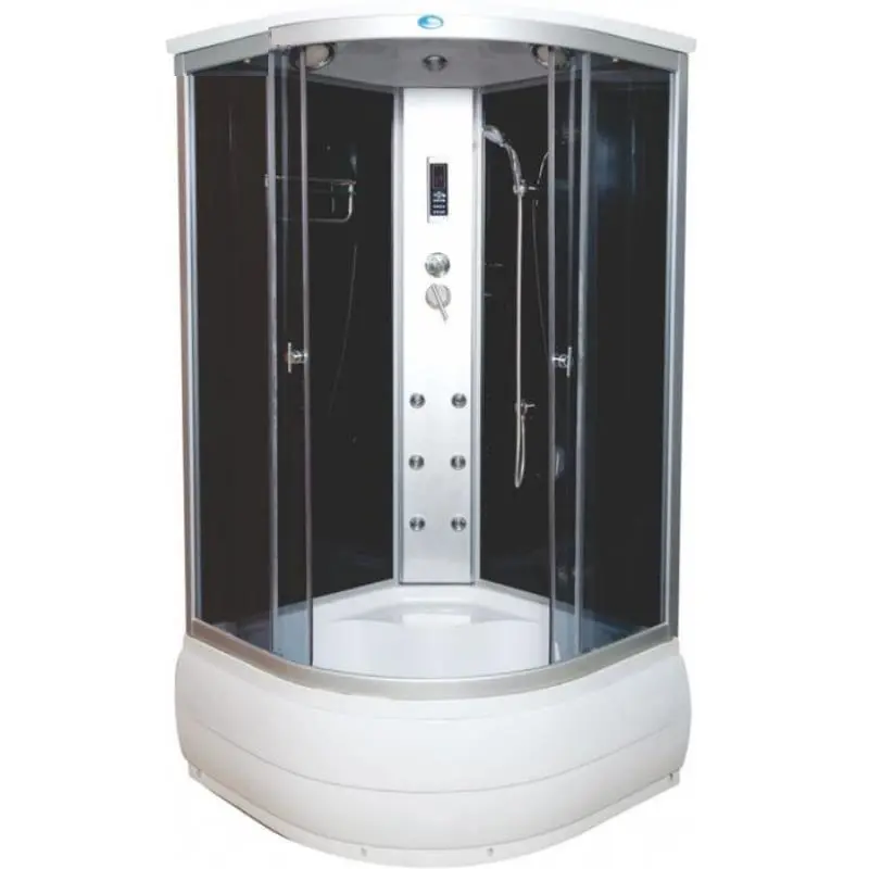 Душевая кабина Водный мир 90х90, Хром / Тонированное, Высокий поддон Душевая кабина Водный мир 90х90, Хром / Тонированное, Высокий поддон