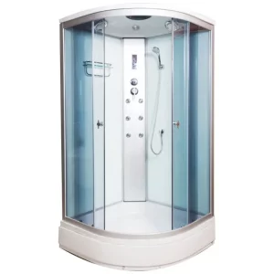 Душевая кабина Водный мир 100х100, Хром / Матовое, Низкий поддон Душевая кабина Водный мир 100х100, Хром / Матовое, Низкий поддон