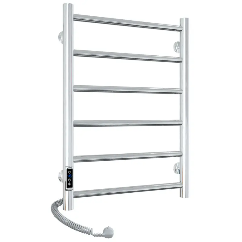 Полотенцесушитель электрический Laris Джаз П6 60х40 левый Хром глянцевый 73207469 Полотенцесушитель электрический Laris Джаз П6 60х40 левый Хром глянцевый 73207469