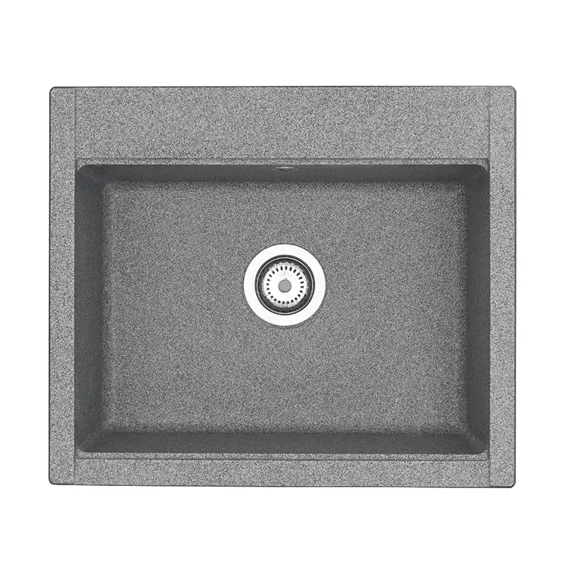 Мойка кухонная Aquaton Делия 60 Серый 1A715232LD230 Мойка кухонная Aquaton Делия 60 Серый 1A715232LD230