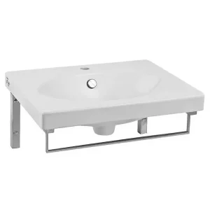 Раковина подвесная Sanita Next 60 с полотенцедержателем NXT60SLWB01KR Раковина подвесная Sanita Next 60 с полотенцедержателем NXT60SLWB01KR