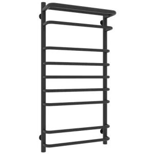 Полотенцесушитель водяной Laris Стандарт П9 100х50 Черный матовый 73208013ЧМ Полотенцесушитель водяной Laris Стандарт П9 100х50 Черный матовый 73208013ЧМ