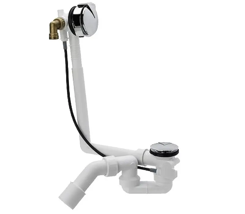 Слив-перелив 1MarKa для ванны автомат Хром SE-GC4 Слив-перелив 1MarKa для ванны автомат Хром SE-GC4