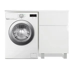 Тумба напольная Эстет Dallas Luxe под стиральную машину 100 с раковиной Белый ФР-00002316