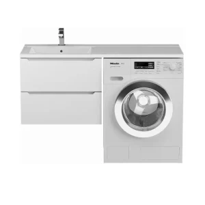 Тумба подвесная Uperwood Tanos 120 + раковина Cosmos Белый