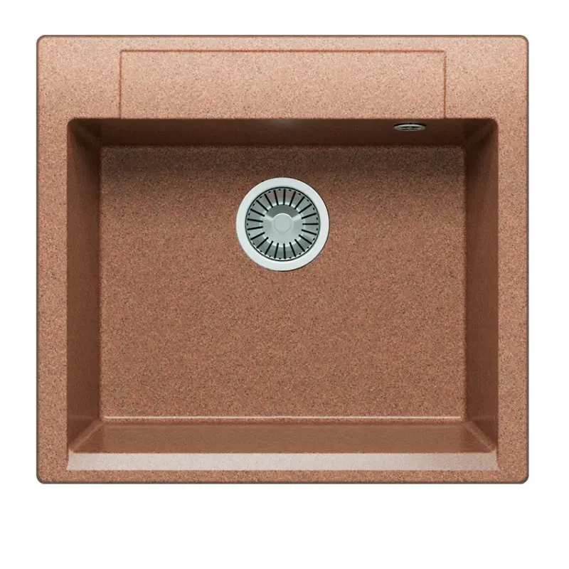 Мойка кухонная Polygran Argo 56 575844 Терракот Мойка кухонная Polygran Argo 56 575844 Терракот