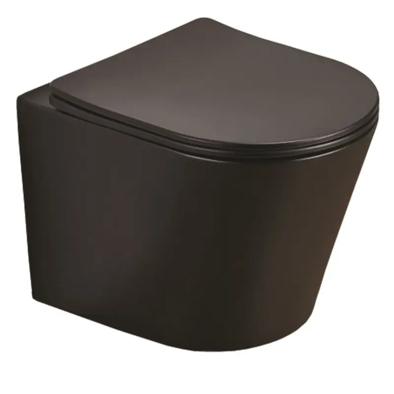 Унитаз подвесной Azario Teramo с сиденьем Унитаз подвесной Azario Teramo с сиденьем