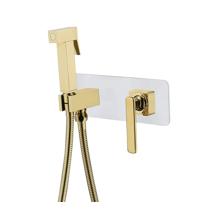 Душ гигиенический Lemark Mista LM6419WG Белый / Золото Душ гигиенический Lemark Mista LM6419WG Белый / Золото