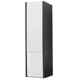 Пенал подвесной Roca Ronda 139 левый Белый глянцевый / Антрацит ZRU9302966 Пенал подвесной Roca Ronda 139 левый Белый глянцевый / Антрацит ZRU9302966