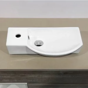 Раковина подвесная Comforty 7947 23,5х50,5 Белый глянцевый 4150357 Раковина подвесная Comforty 7947 23,5х50,5 Белый глянцевый 4150357