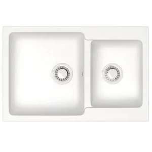 Мойка кухонная Azario Grand 76,5х50 Белый CS00079901