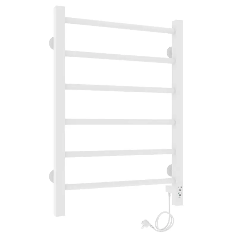 Полотенцесушитель электрический Laris Феличия П6 60х40 правый Белый матовый 73207588 Полотенцесушитель электрический Laris Феличия П6 60х40 правый Белый матовый 73207588