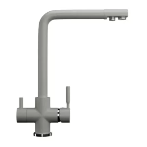 Смеситель для кухни Ulgran Classic U-016 с подключением к фильтру U-016-310 Серый