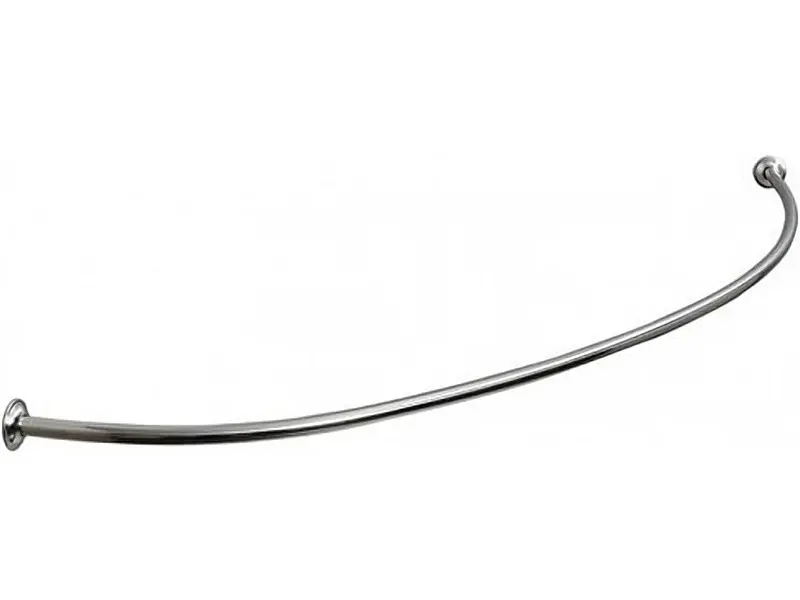 Карниз для ванны Aquatek Аякс 170 Хром KARN-0000008 Карниз для ванны Aquatek Аякс 170 Хром KARN-0000008