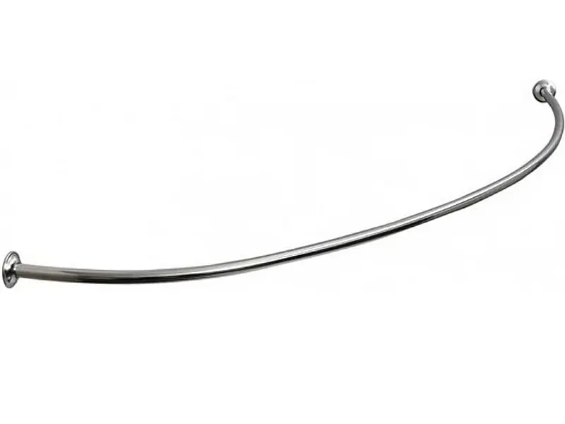 Карниз для ванны Aquatek Дива 150х90 Хром KARN-0000034 Карниз для ванны Aquatek Дива 150х90 Хром KARN-0000034