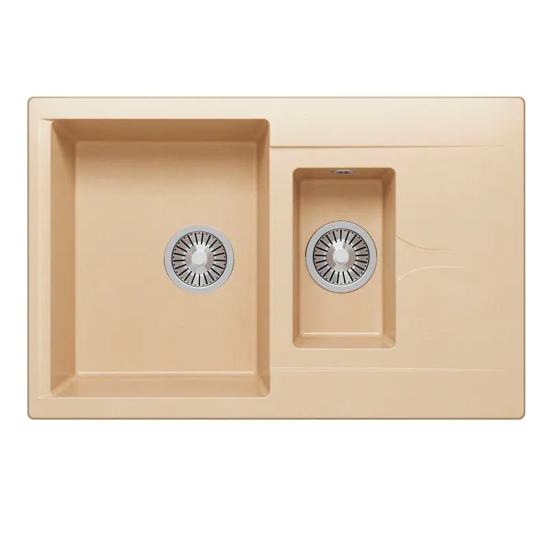 Мойка кухонная Polygran Brig 77 621411 Бежевый Мойка кухонная Polygran Brig 77 621411 Бежевый