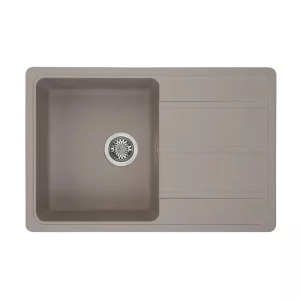Мойка кухонная Aquaton Аманда Серый Шелк 1A712832AD250 Мойка кухонная Aquaton Аманда Серый Шелк 1A712832AD250