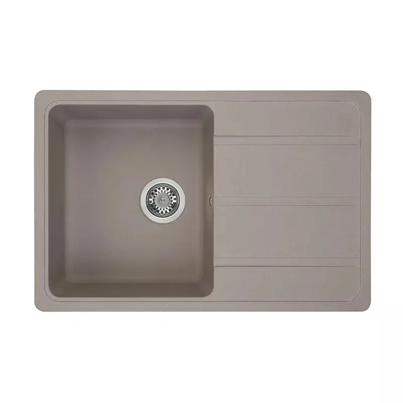 Мойка кухонная Aquaton Аманда Серый Шелк 1A712832AD250 Мойка кухонная Aquaton Аманда Серый Шелк 1A712832AD250