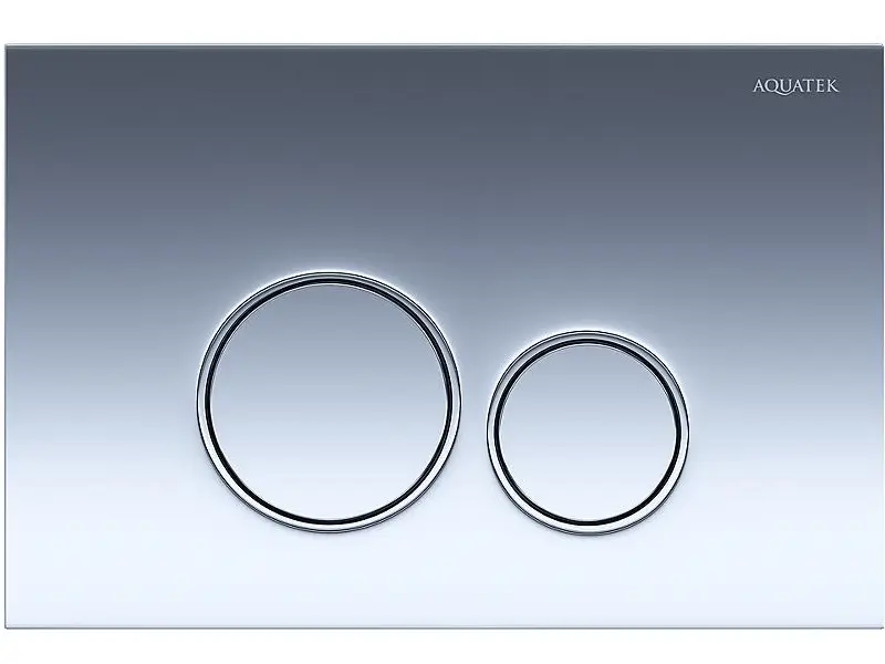 Клавиша смыва Aquatek 005B Хром глянцевый KDI-0000018 Клавиша смыва Aquatek 005B Хром глянцевый KDI-0000018