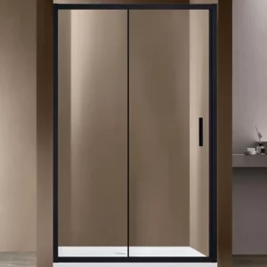 Душевая дверь Vincea Garda VDS-1G 130 Черный / Прозрачное VDS-1G130CLB