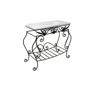 Кованая подставка Эстет для раковины Каре Патина ФР-00001028-4