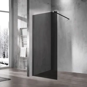 Душевая перегородка Vincea Walk-In VSW-1H 100 Черный / Тонированное VSW-1H100CGB