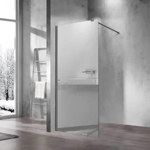 Душевая перегородка Vincea Walk-In VSW-1H 90 Вороненая сталь / Зеркальное VSW-1H900MRGM