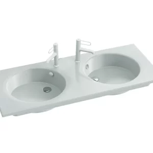 Раковина-столешница Jacob Delafon Odeon Rive Gauche EXAT112-Z-00 Белый