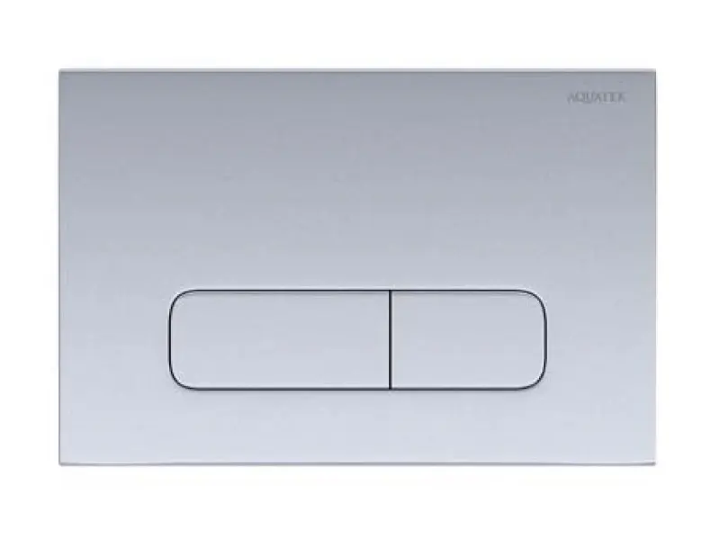 Клавиша смыва Aquatek 002C Хром матовый KDI-0000014 Клавиша смыва Aquatek 002C Хром матовый KDI-0000014