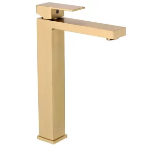 Смеситель для раковины Grocenberg GB300 Золото матовое GB3008MG