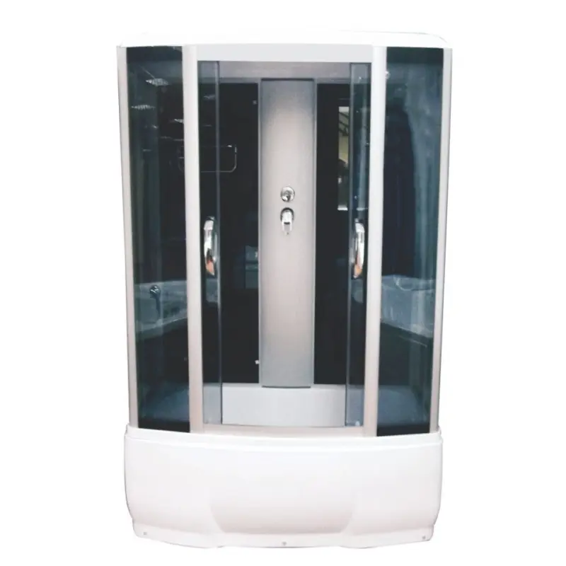 Душевая кабина Водный мир 150х70, Хром / Тонированное, Высокий поддон Душевая кабина Водный мир 150х70, Хром / Тонированное, Высокий поддон