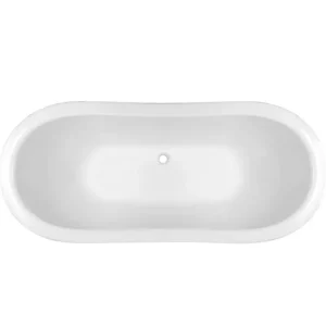 Ванна из литьевого мрамора Эстет Бостон 180х74 Белый ФР-00000624