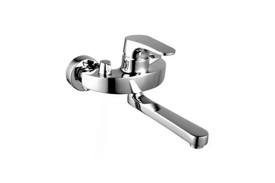 Смеситель для ванны Lemark Shift с длинным изливом LM4314C Смеситель для ванны Lemark Shift с длинным изливом LM4314C