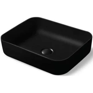 Раковина накладная Vincea VBS-105 50х41 Черный матовый VBS-105MB