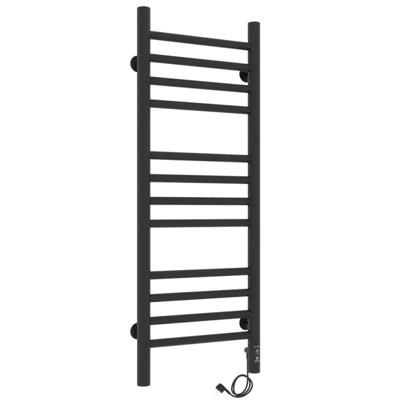 Полотенцесушитель электрический Laris Лаванда П12 90х30 правый Черный матовый 73207623 Полотенцесушитель электрический Laris Лаванда П12 90х30 правый Черный матовый 73207623