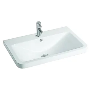 Раковина мебельная Comforty Overbuild 71х46 Белый глянцевый 3126699