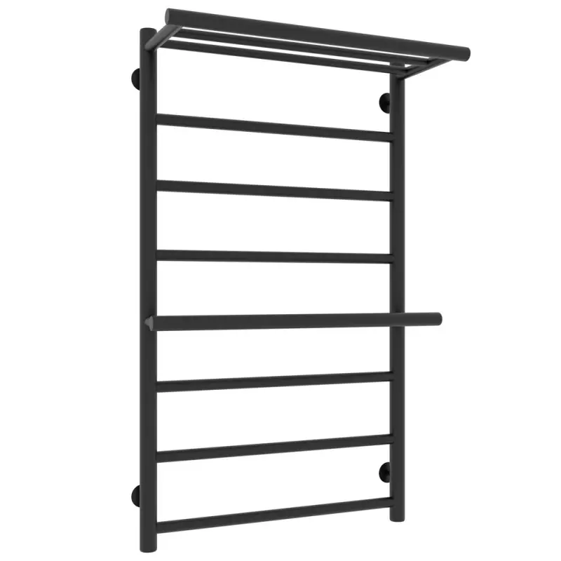 Полотенцесушитель водяной Laris Лавина П9 80х50 Черный матовый 73208027ЧМ Полотенцесушитель водяной Laris Лавина П9 80х50 Черный матовый 73208027ЧМ